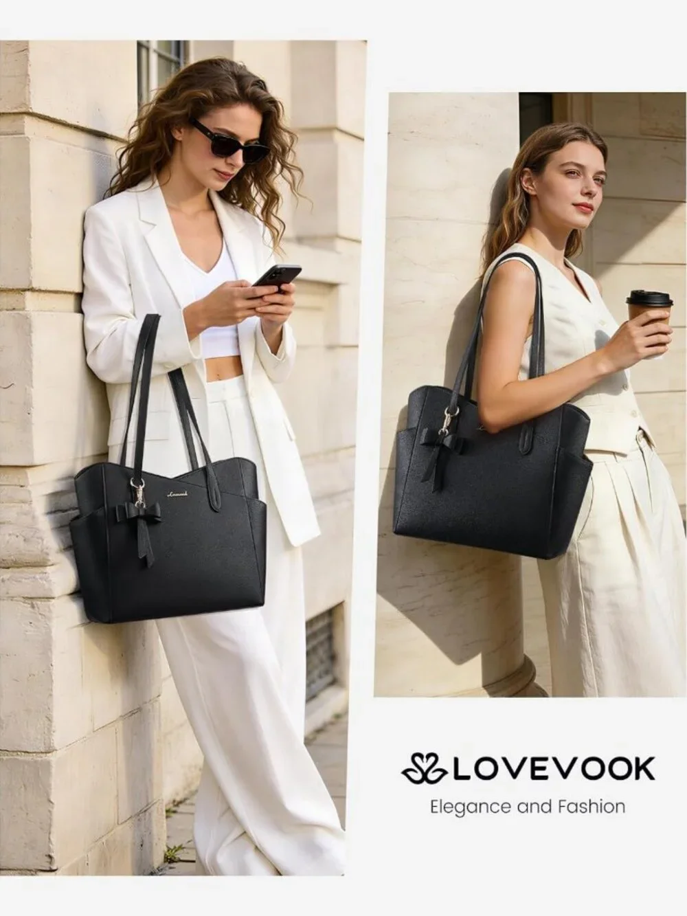 Stylish Small Tote Purse for Women, Structured PU Leather Handbag, 2026 Fashion